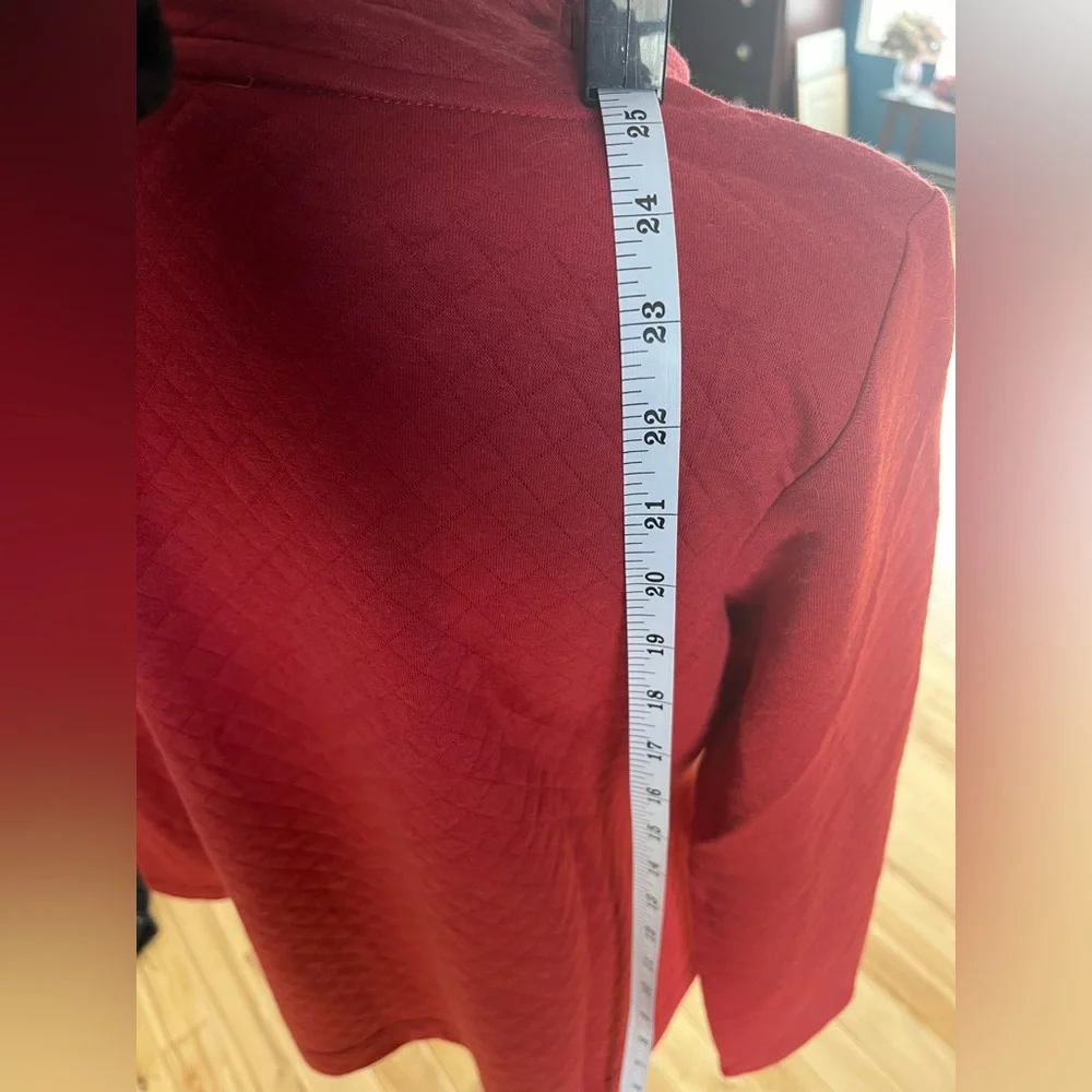 NWT women’s Rio Red Coldwater Creek sweatshirt Size Petite Small - Picture 7 of 8